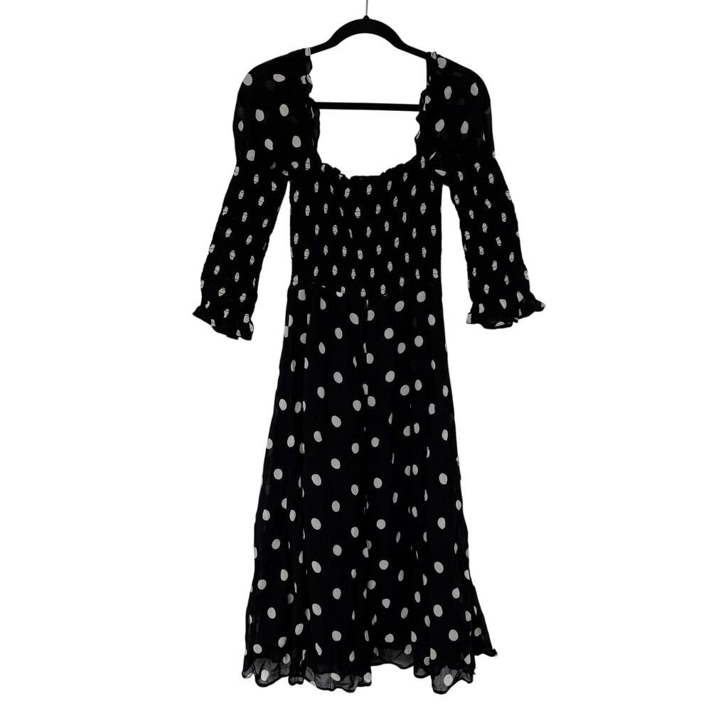 Reformation Rosamund Polka Dot Dress - Picture 3 of 5